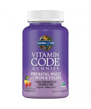 Vitamin Code Prenatal with Iron & Folic Acid - 90 Gummies